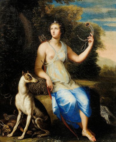 Porträt von Diana von Jacques Stella